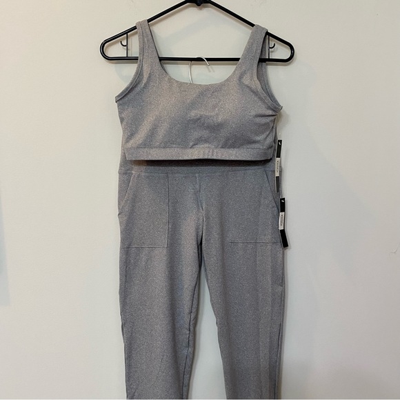Catherine Malandrino Women's 2 Piece Legging & Sports Bra Activewear Set Size L - Picture 3 of 12